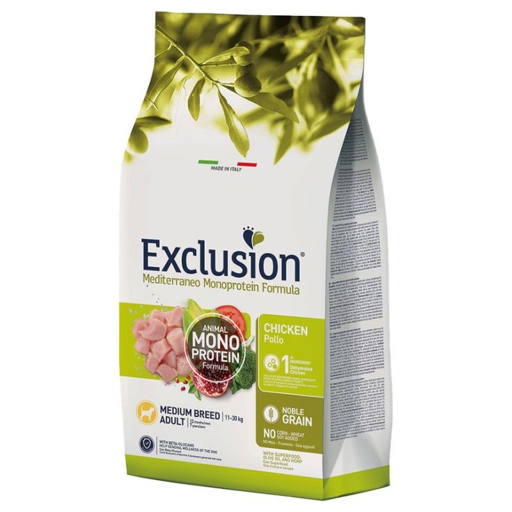 EXCLUSION M POULET ADULTE S 500G