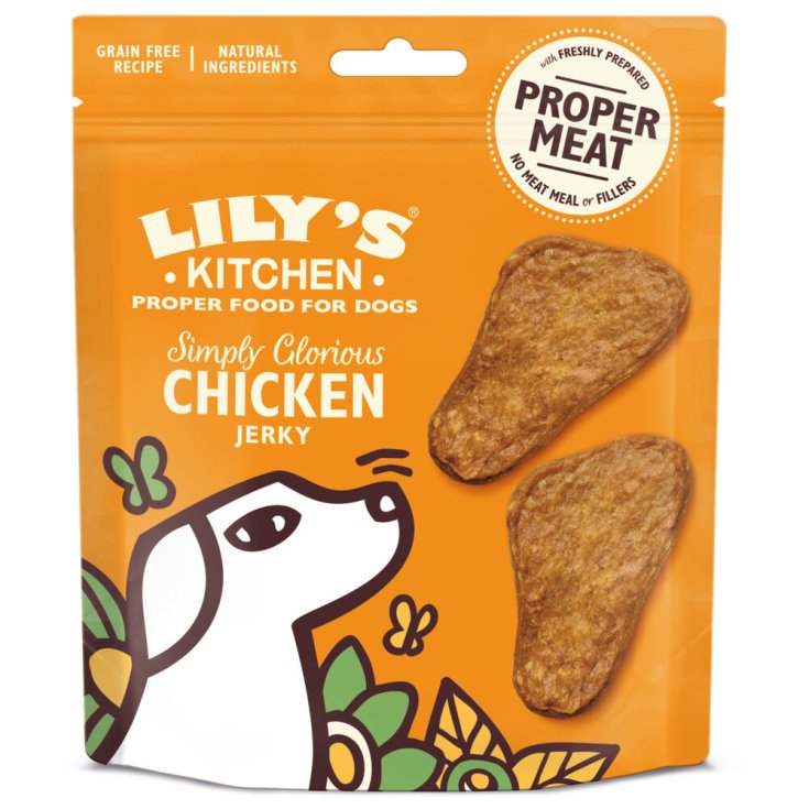 LK SNACKS CHIEN JERKY POULET 70G