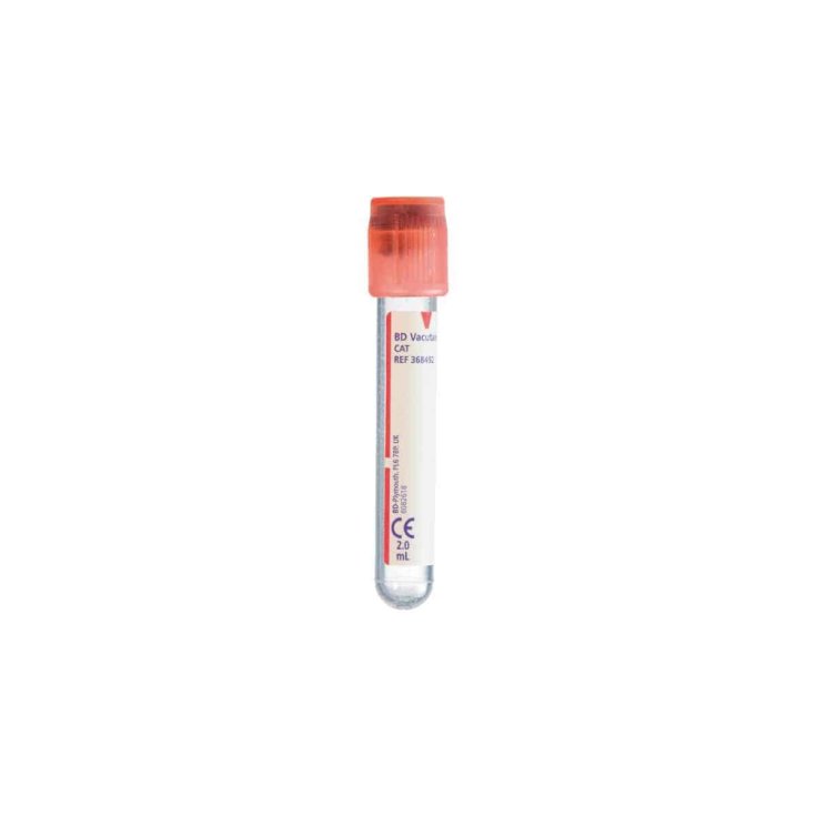 TUBES VACUTEST VIDES ROUGES 4ML 100PCS