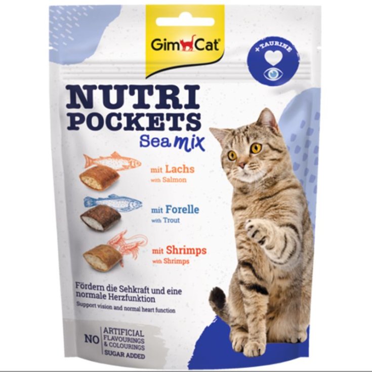 GIMCAT NUTRI POCHES AU SAUMON ET OMEGA