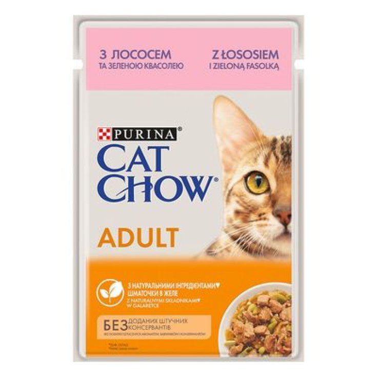 CAT CHOW SENS SUCRE DE SAUMON 85G
