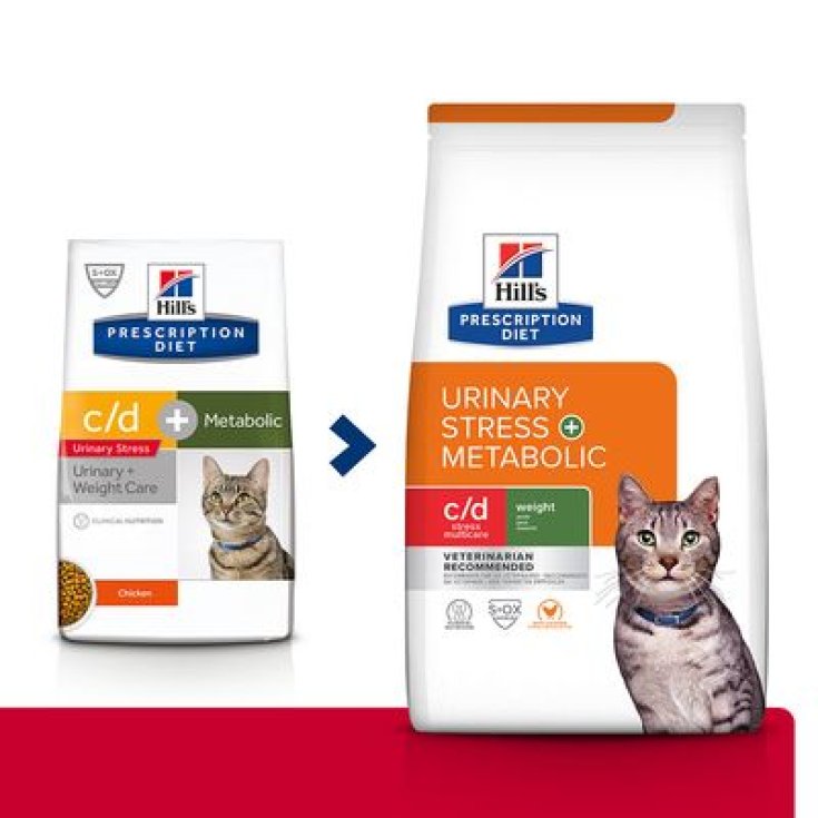 C/D STRES URINAIRE FÉLIN + DEMI 1,5 KG