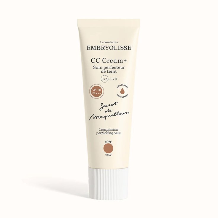 Embryolisse crema CC SPF 20 gold dorata viso idratante protezione solare 30ml