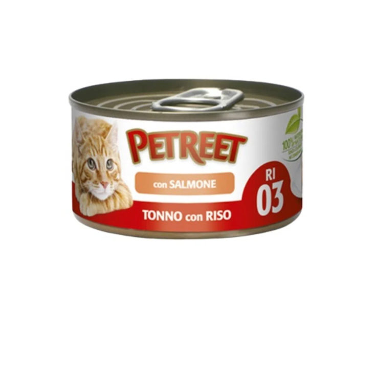 CALAM DE RIZ AU THON PETREET85G