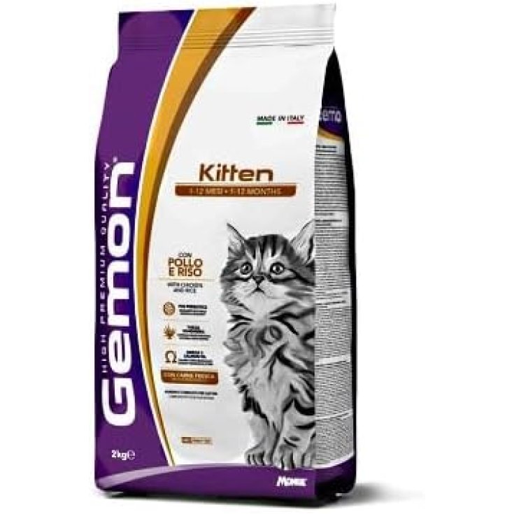 GEMON CAT CHATON POULET ET RIZ 2 KG