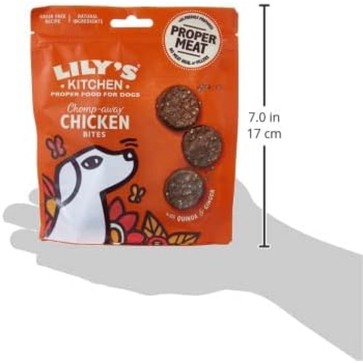 LK SNACKS CHIEN BITES POULET 70G
