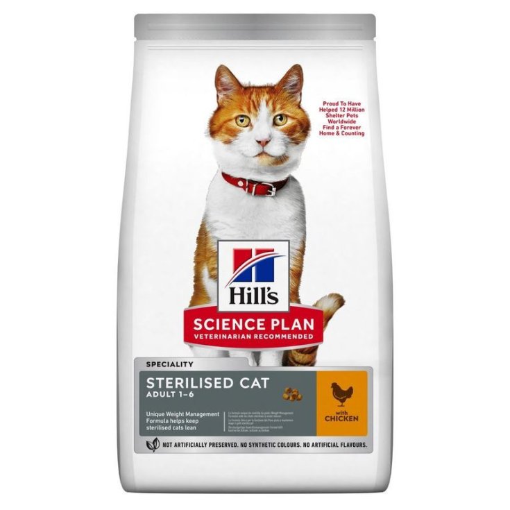 JEUNE POULET CHAT ADULTE STÉRILISÉ 7 KG
