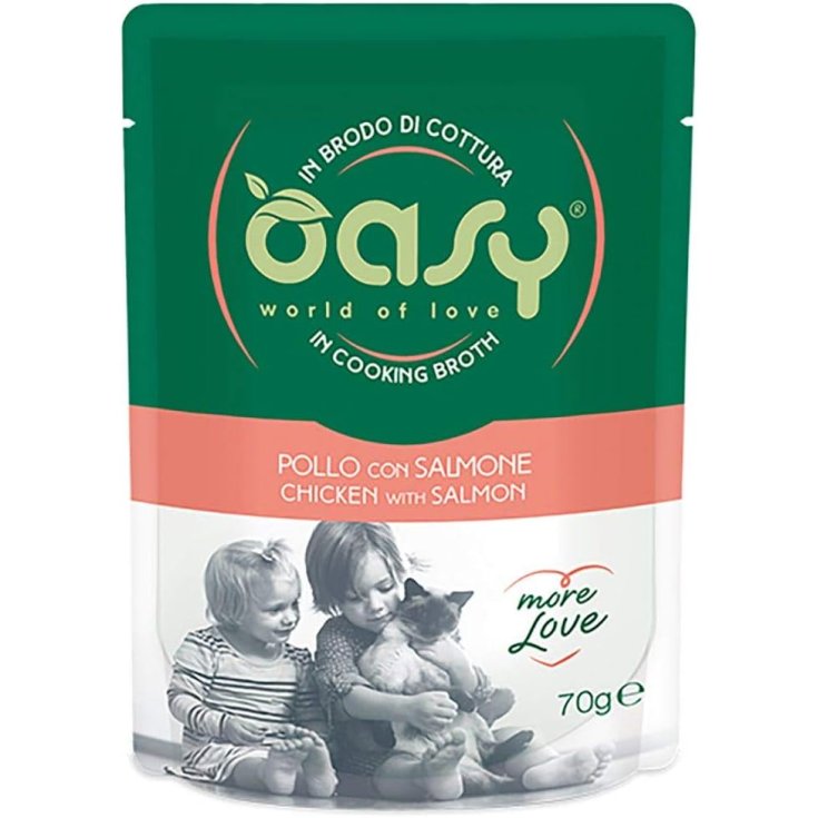 OASY WET CAT ML - POULET SAUMON BST 70