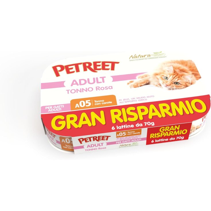 NATUA CAT BST THON CAROTTES 70GR