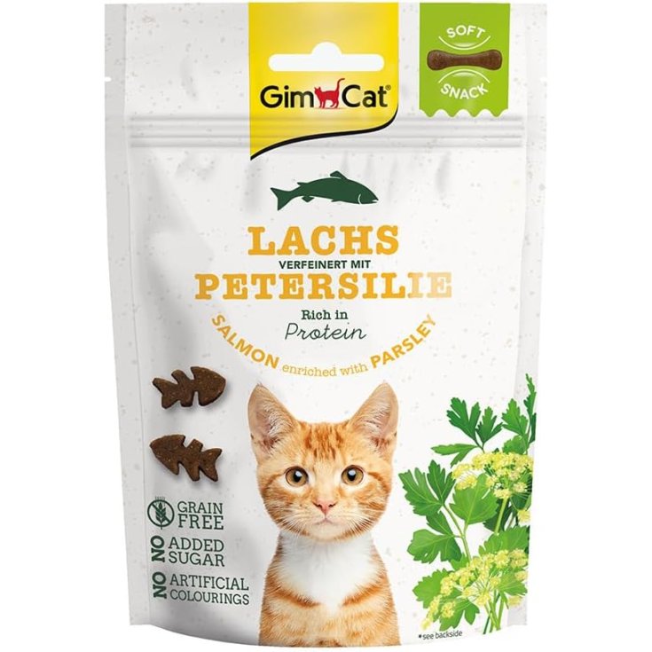 GIMCAT SAUMON TENDRE PERSIL 60 GR