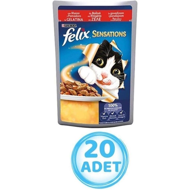 FELIX BST SENS BOEUF ET TOMATES 12X85 GR