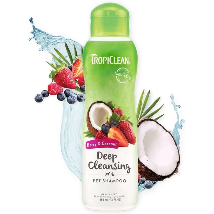 TROPICLEAN NEW TROP SHAMPOOING BERRY E CO C