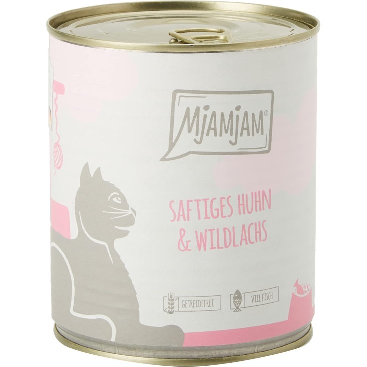 NATUA CAT GELÉE THON ET JAMBON 85