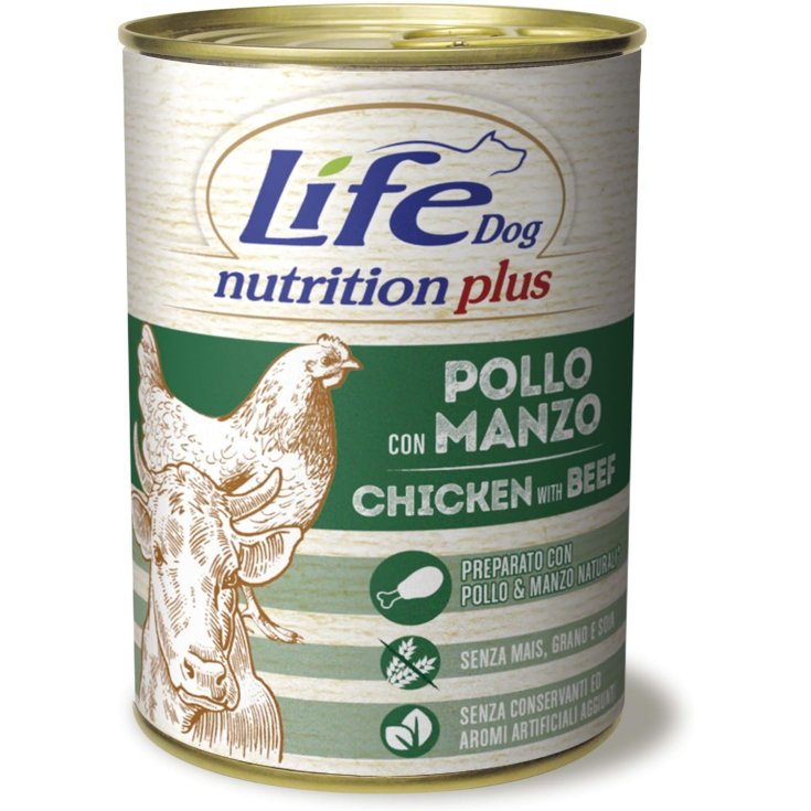 LIFE DOG 400GR BOEUF POULET