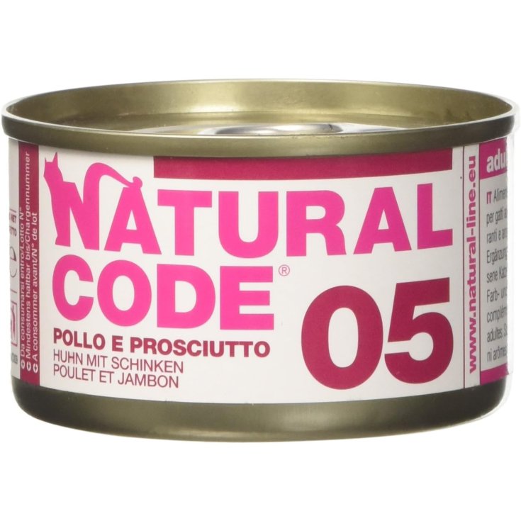 NATUA CAT GELÉE DE POULET ET JAMBON 85 GR