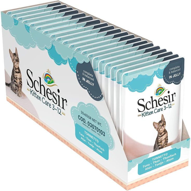 NATUA CAT GELÉE DE THON ET PAPAYE 85 GR