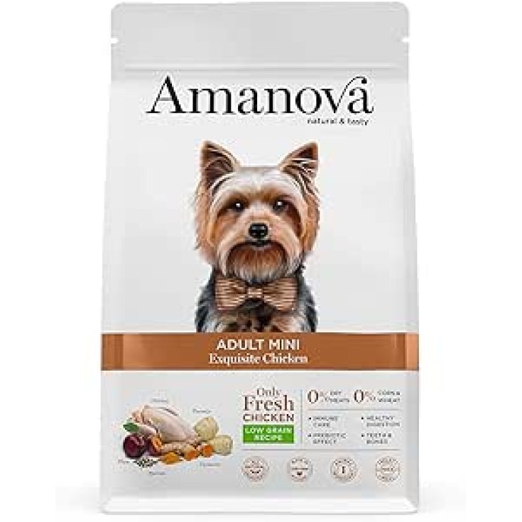 AMANOVA ADULTE MINI POULET EXQUIS 2 K