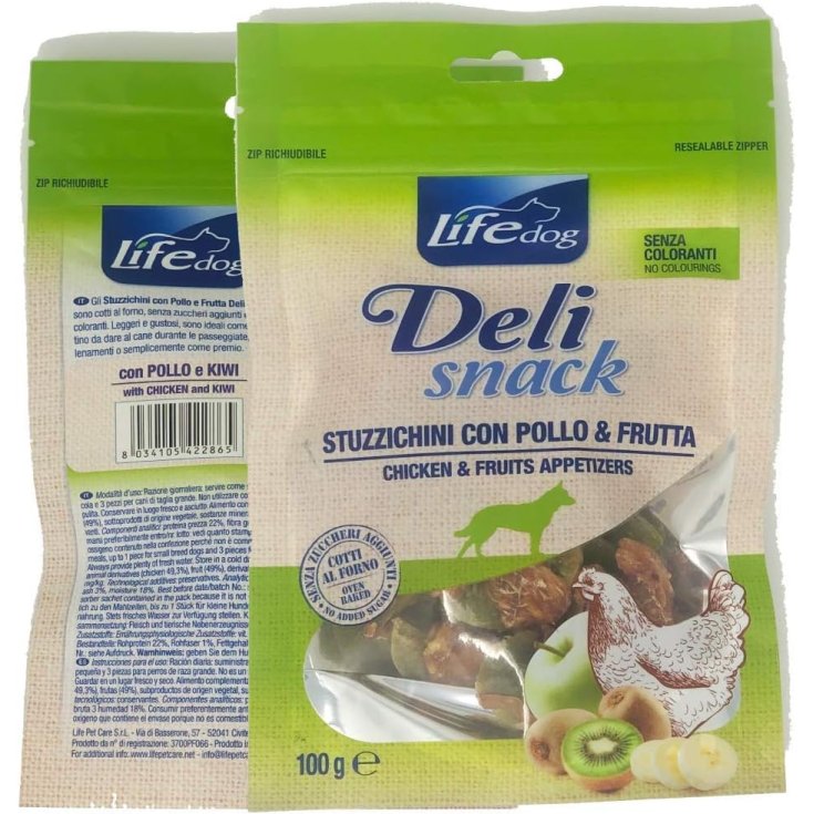 SNACK POULET/BANANE 100 GR