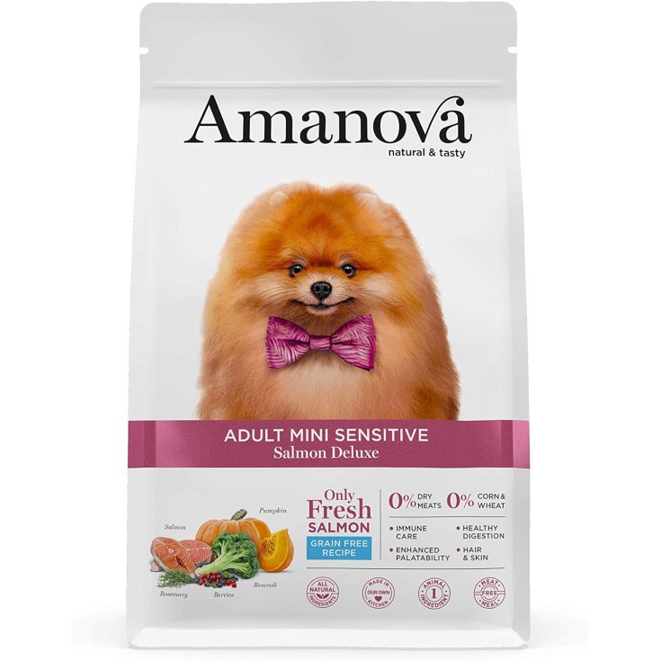 AMANOVA ADULTE MINI SENSITIVE SAUMON DEL