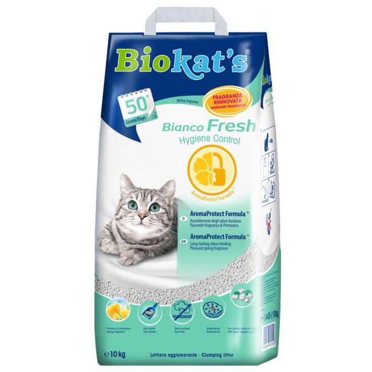 BIOKAT S BLANC FRAIS 10KG