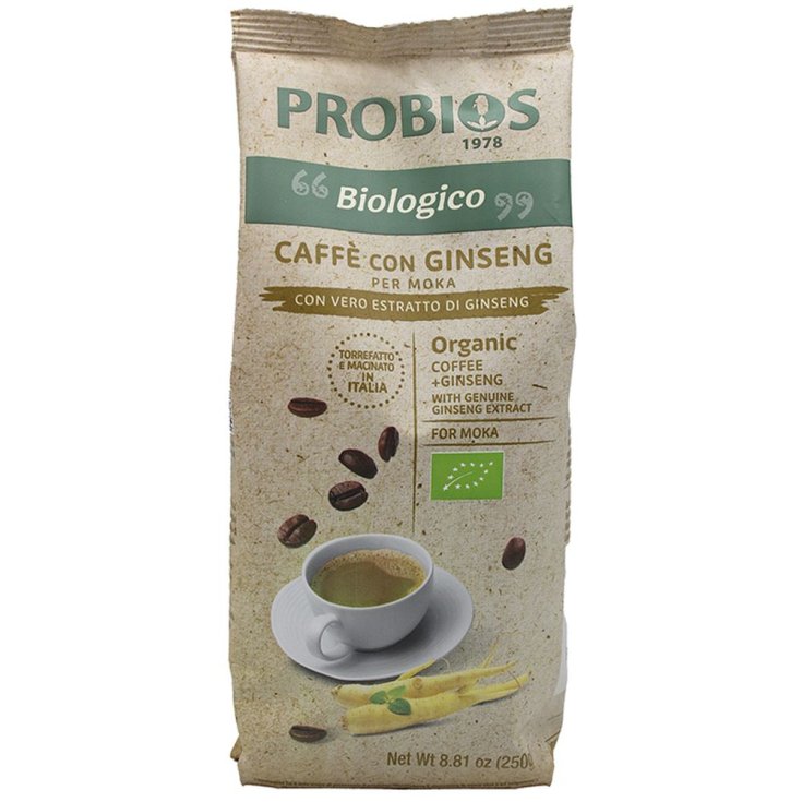 Café + Ginseng Moka Probios 250g