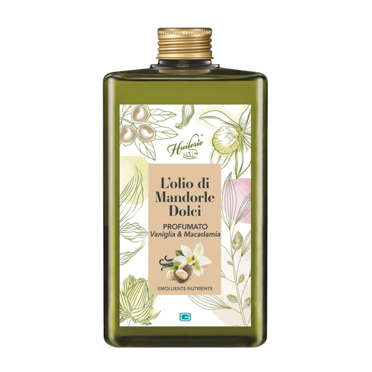 Huilerie Huile d'Amande Douce Vanille & Macadamia 300ml