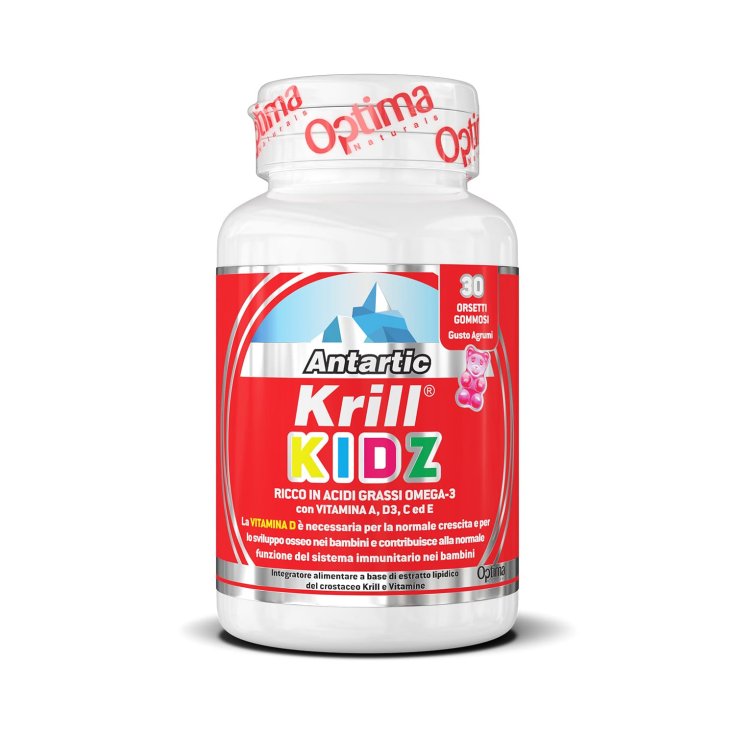 Antartic Krill® Kidz Vitamine D Optima Naturals 30 Bonbons