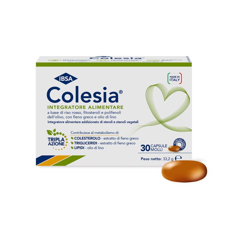 Colesia® Gel Mou 30 Gélules