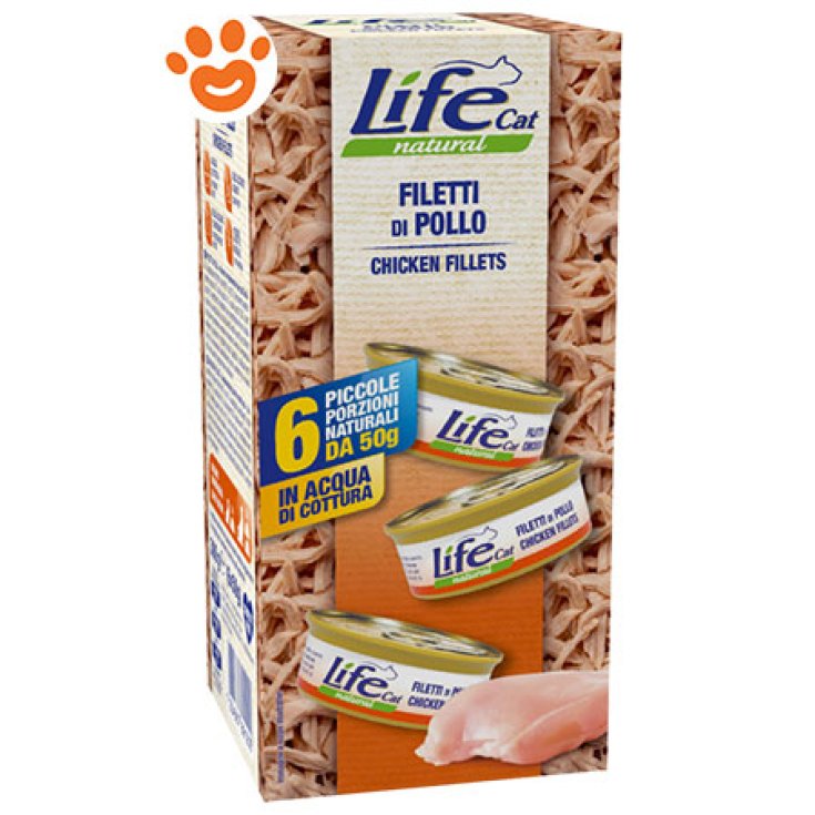 POULET CHAT VIE 6X50G