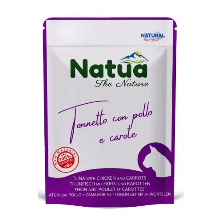 NATUA CAT BST THON POULET CAROTTES 70GR