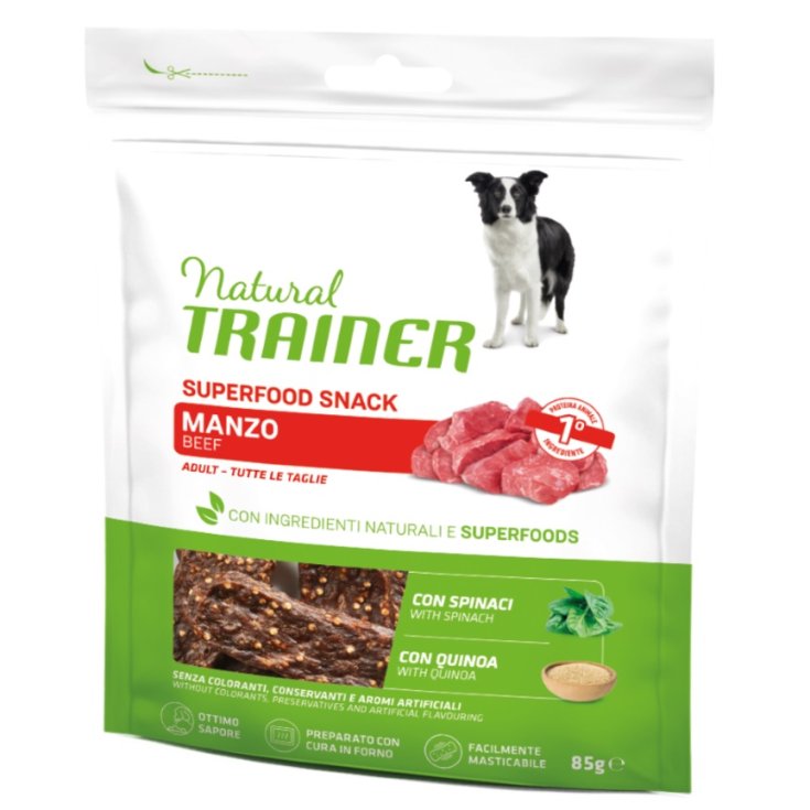 NATURALDOG SPFOOD SNACK BOEUF 85 GR