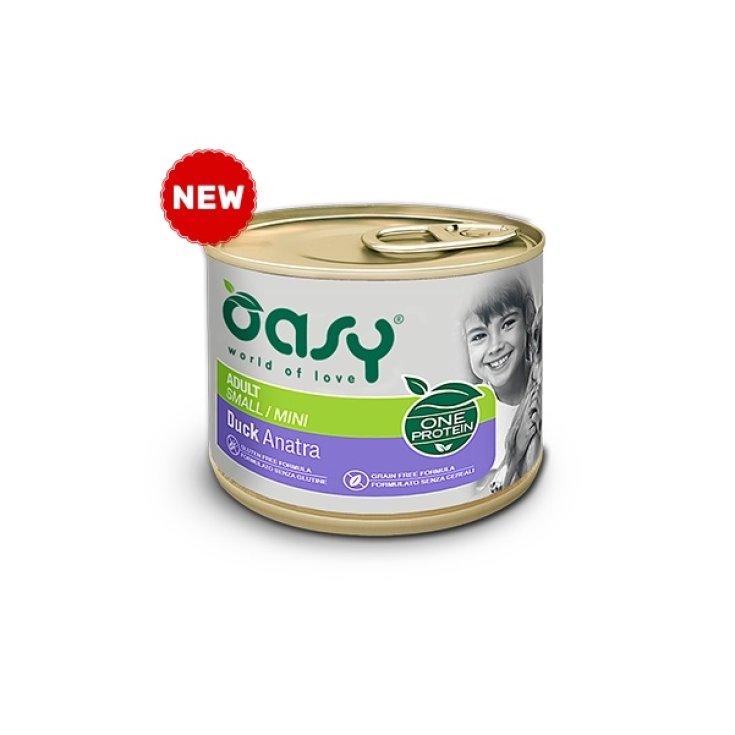 OASY WET DOG - ADULTE S/M CANARD 200G