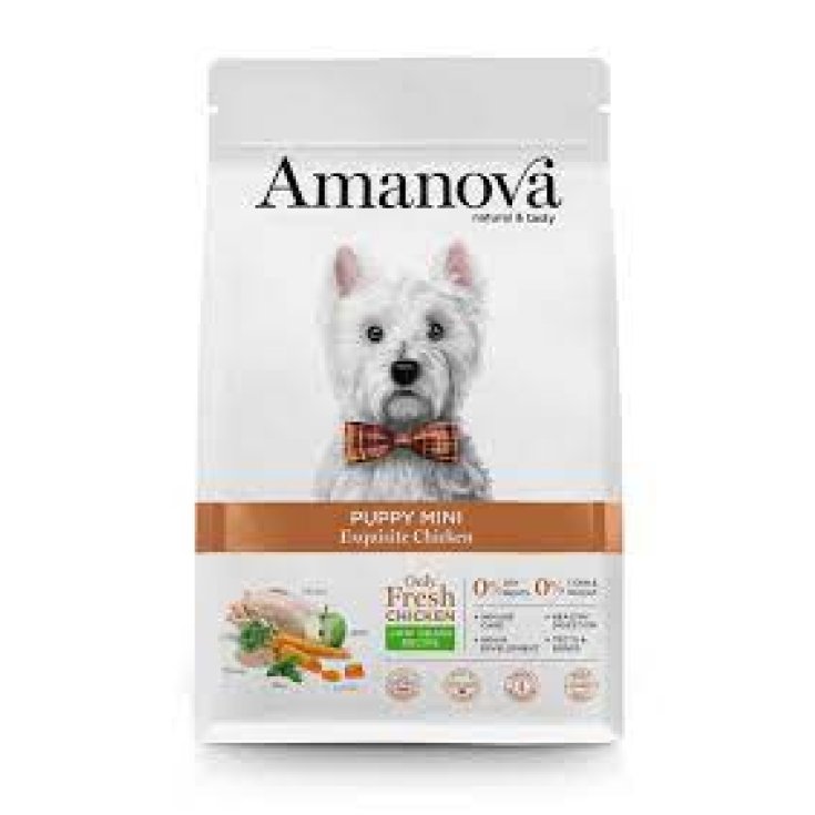 AMANOVA PUPPY MINI POULET ÉQUISITE 2 KG