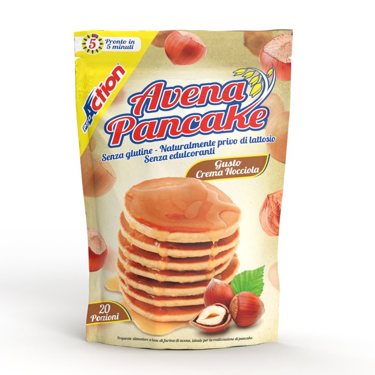 ProAction Crêpes à l'Avoine Crème de Noisette 20 Portions