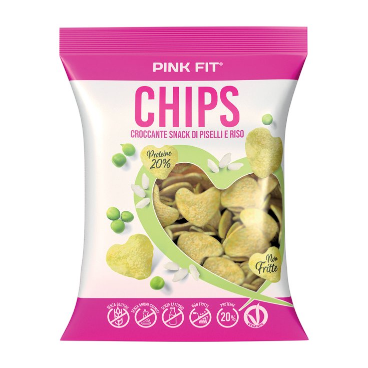 RIZ POIS CHIPS PINK FIT 25G