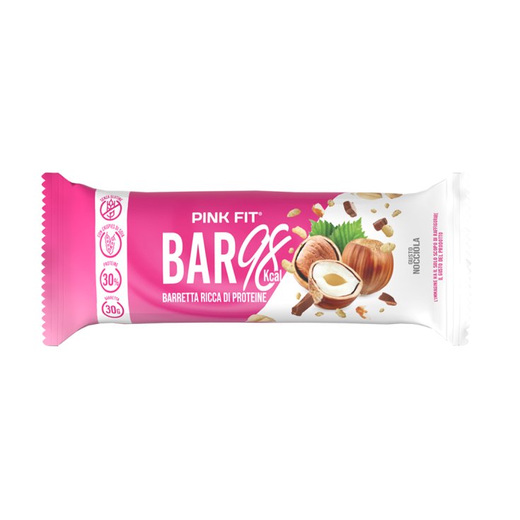 Pink Fit Barre Noisette ProAction 30g