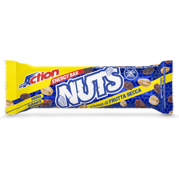PROACTION NUTS BARRE RAISINS 30G