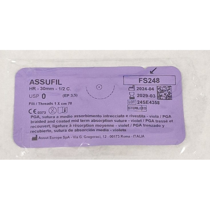 ASSUT - AIGUILLE ASSUFIL CIL.31,1MM D.4(1) L.