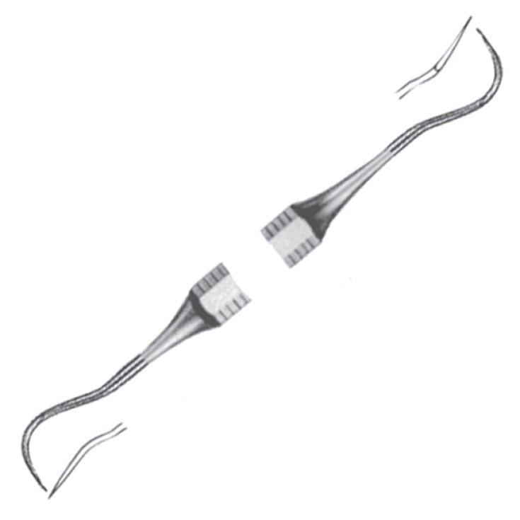 RACLEUR GAUCHE EN ACIER INOXYDABLE