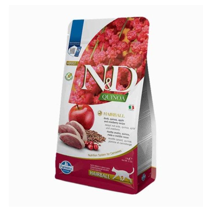 N&D BOULES DE POILS DE CHAT QUINOA 1,5KG