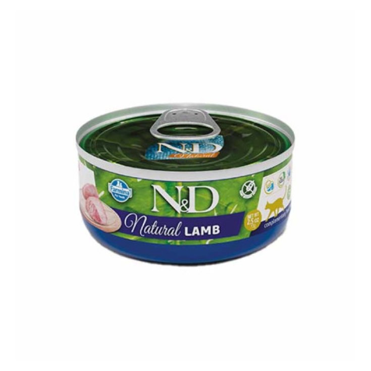 N&D CHAT AGNEAU NATUREL 80G