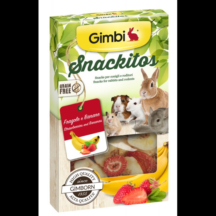 SNACKS À LA FRAISE ET À LA BANANE