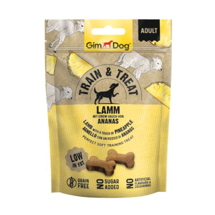 GIMDOG TRAIN & TREAT AGNEAU ET ANANAS 12