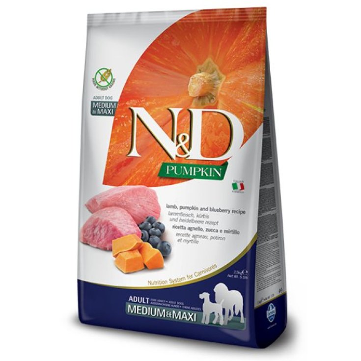 N&D CHIEN CITROUILLE ANAT AD MX12KG