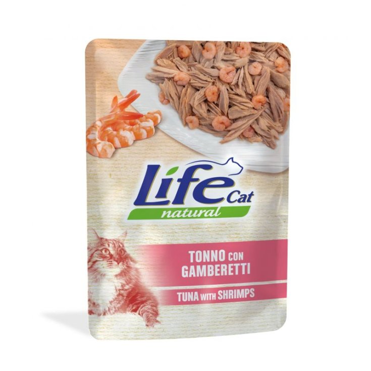 LIFE CAT SACHET 70 GR THON CREVETTES