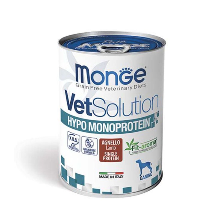 MONGE CHIEN VET HYPO AGNEAU 400GR