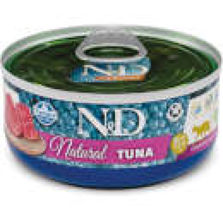 N&D CAT THON ET POULET NATURELS140G