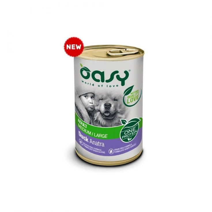 OASY WET DOG - ADULTE ALL B CANARD 400 G