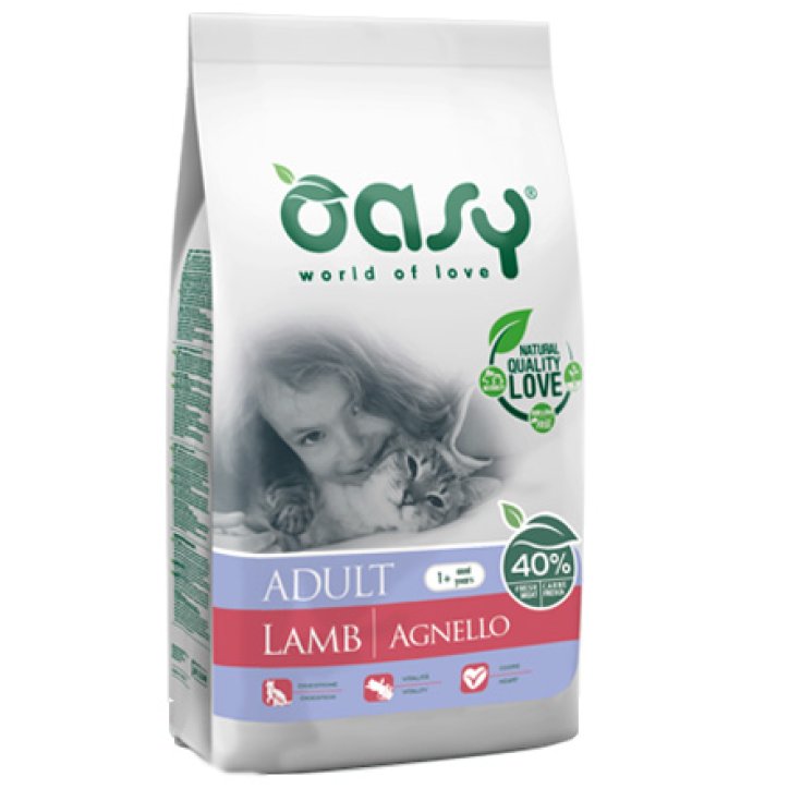 OASY CHAT SEC À L'AGNEAU 300G