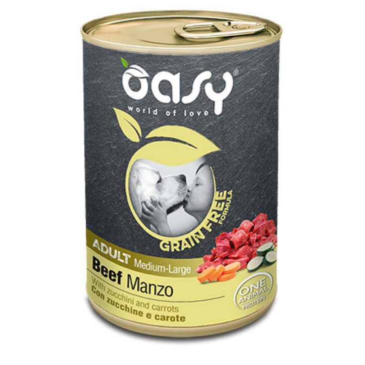 OASY WET DOG GF AD S/M MAN200G